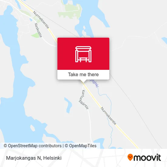 Marjokangas N map