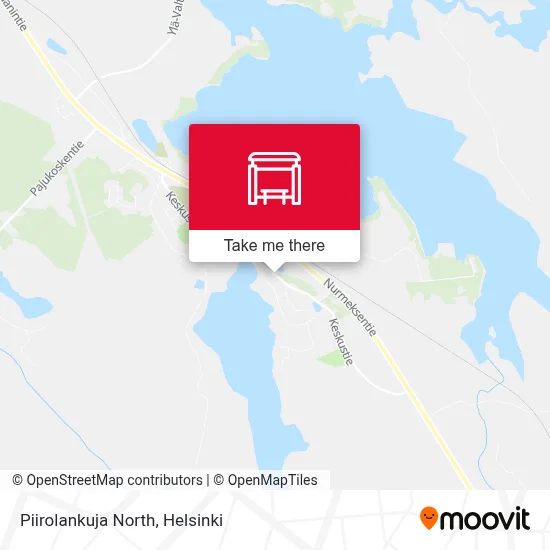 Piirolankuja North map