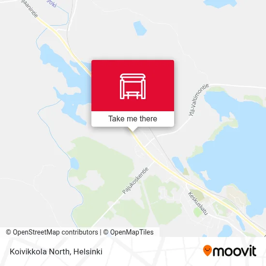 Koivikkola North map