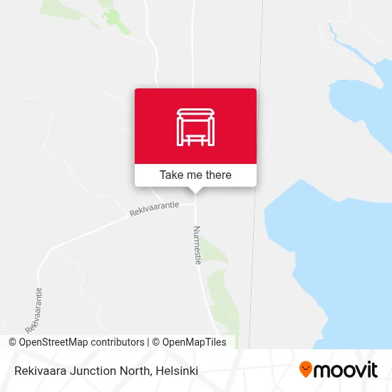Rekivaara Junction North map