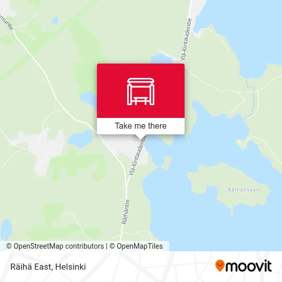 Räihä East map