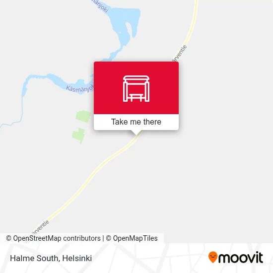 Halme South map