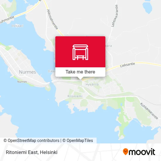 Ritoniemi East map