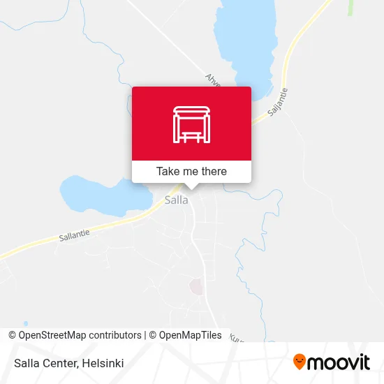 Salla Center map