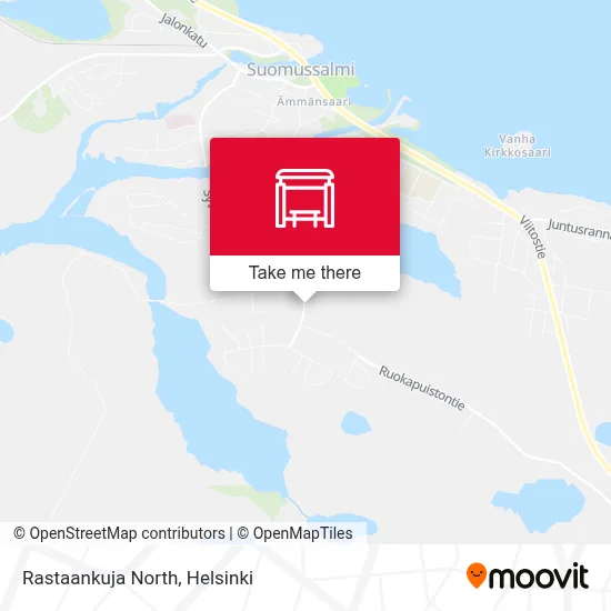Rastaankuja North map