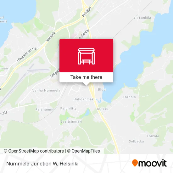 Nummela Junction W map