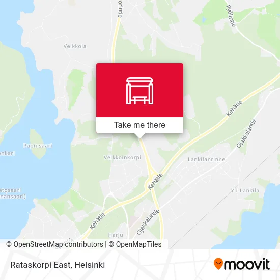 Rataskorpi East map