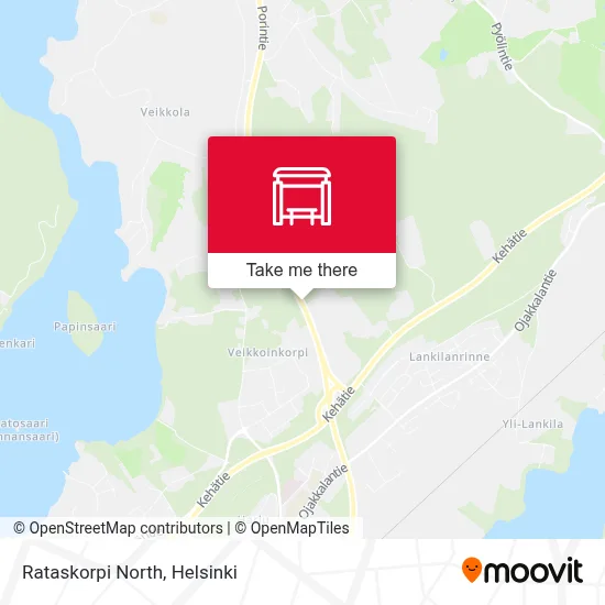 Rataskorpi North map