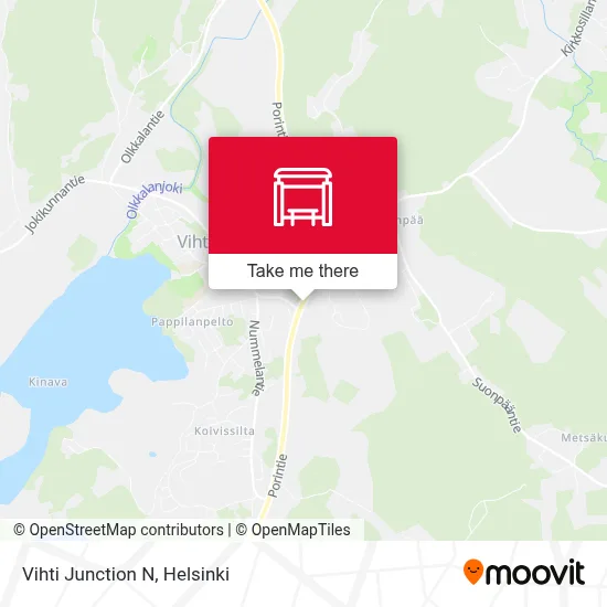 Vihti Junction N map