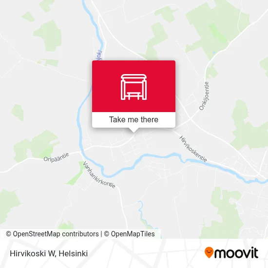 Hirvikoski W map