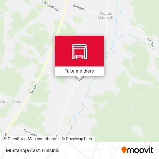 Mustanoja East map