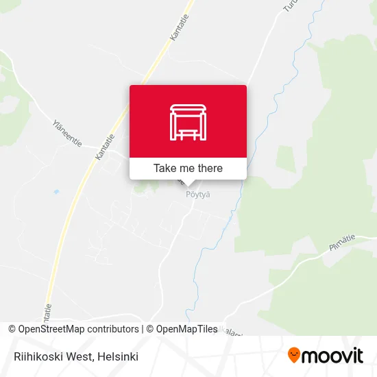 Riihikoski West map