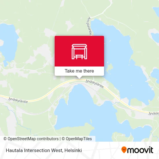 Hautala Intersection West map