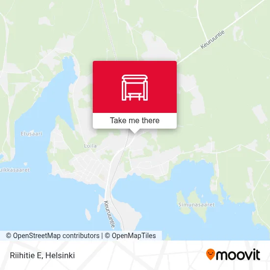 Riihitie E map