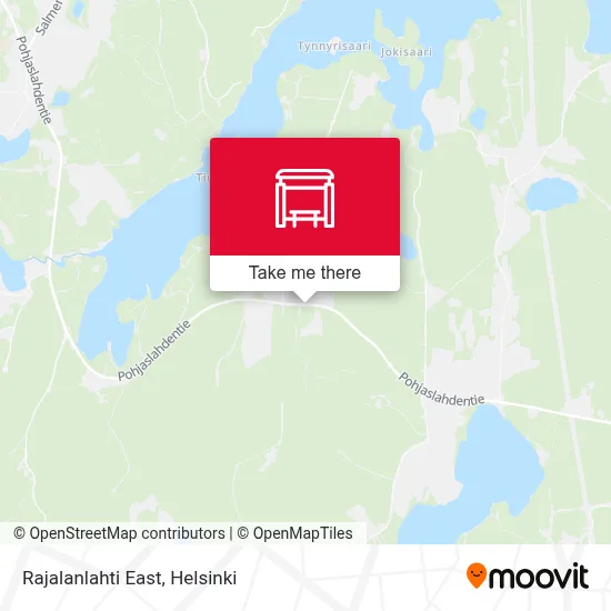 Rajalanlahti East map