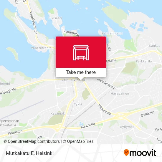 Mutkakatu E map