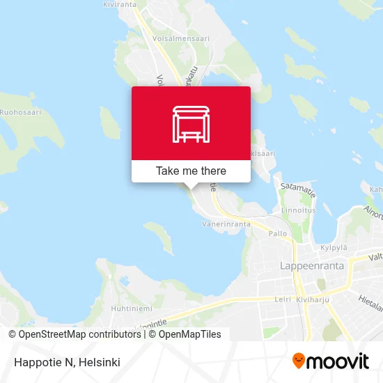 Happotie N map