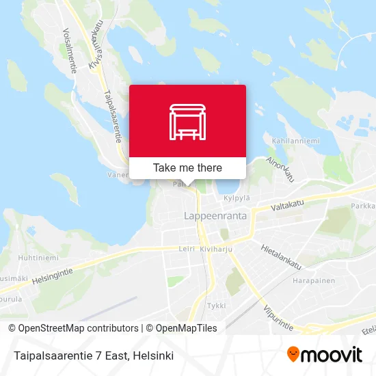 Taipalsaarentie 7 East map
