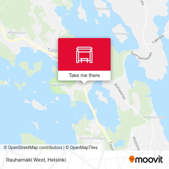 Rauhamaki West map