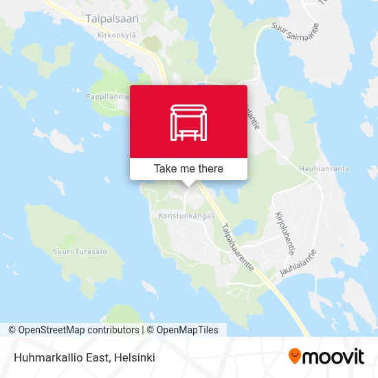 Huhmarkallio East map