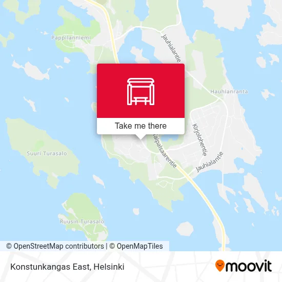 Konstunkangas East map
