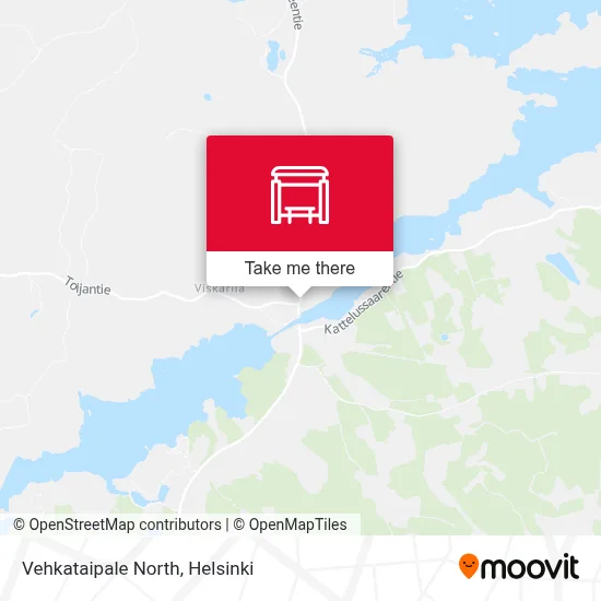 Vehkataipale North map