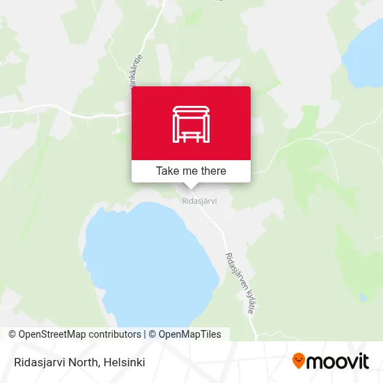 Ridasjarvi North map