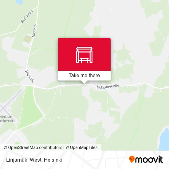 Linjamäki West map