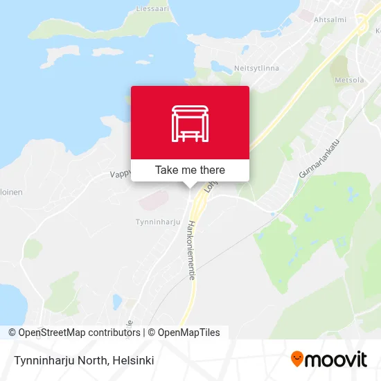 Tynninharju North map