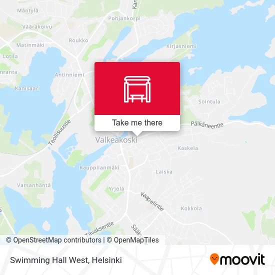 Swimming Hall West map