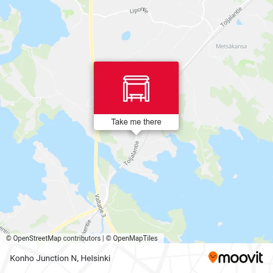 Konho Junction N map