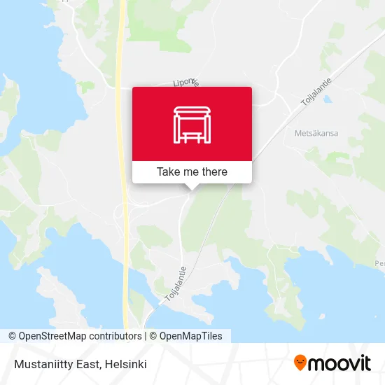 Mustaniitty East map