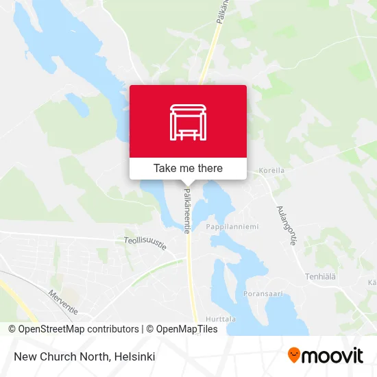 New Church North map