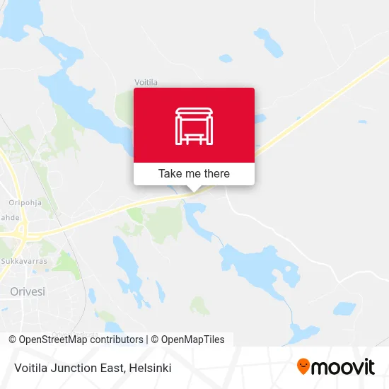 Voitila Junction East map