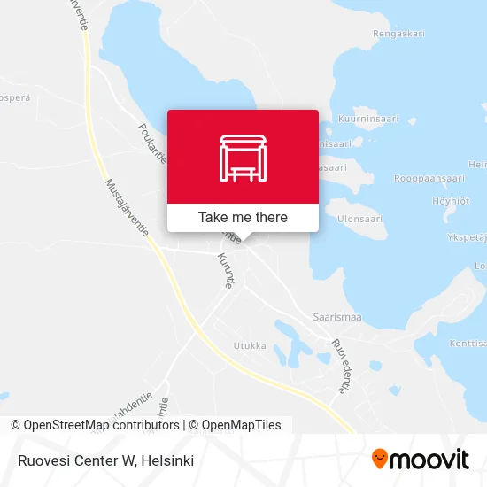 Ruovesi Center W map