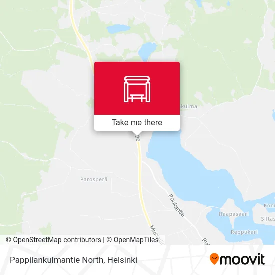 Pappilankulmantie North map