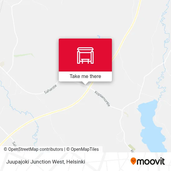 Juupajoki Junction West map