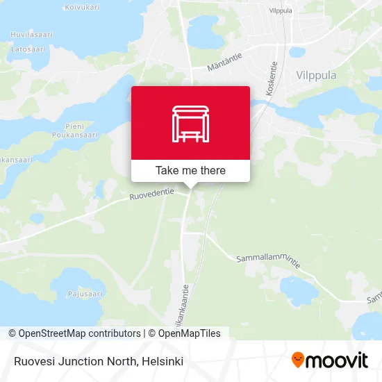 Ruovesi Junction North map