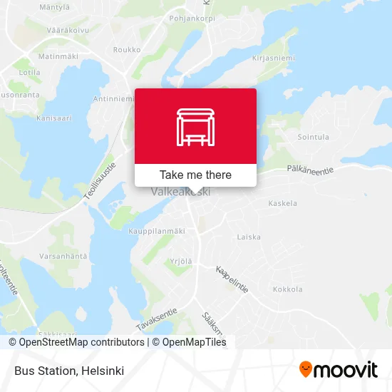 Bus Station map