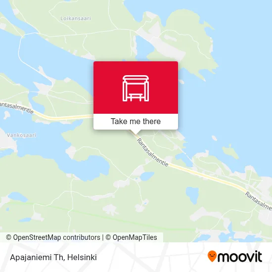 Apajaniemi Th map