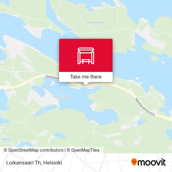 Loikansaari Th map