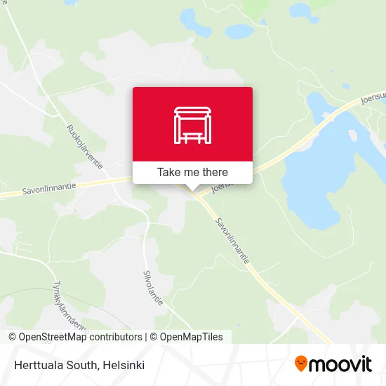 Herttuala South map