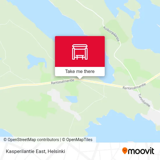 Kasperilantie East map