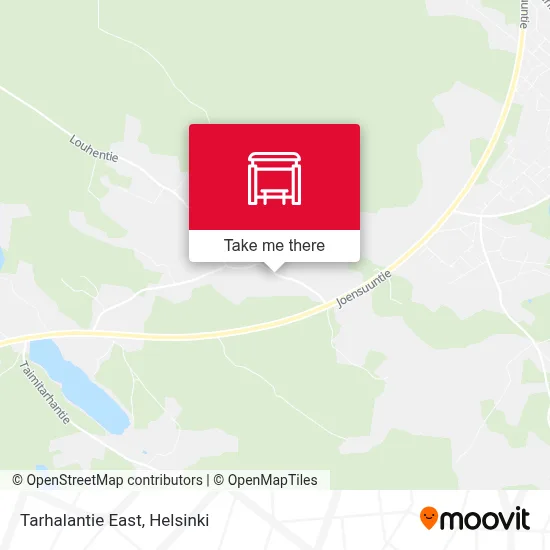 Tarhalantie East map