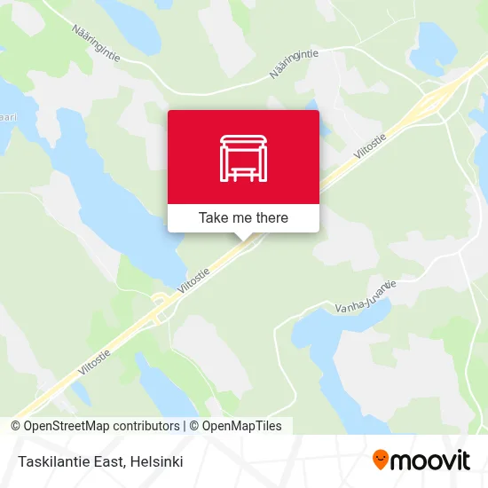 Taskilantie East map