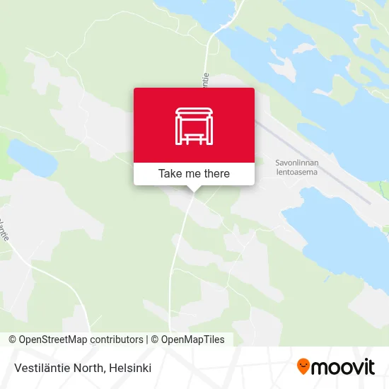 Vestiläntie North map