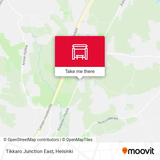 Tikkaro Junction East map