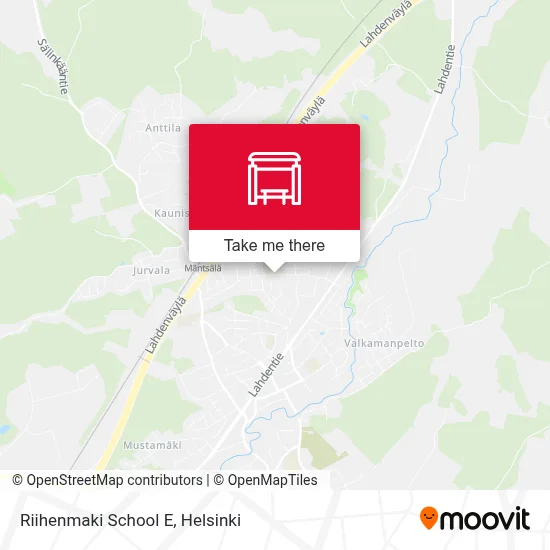 Riihenmaki School E map