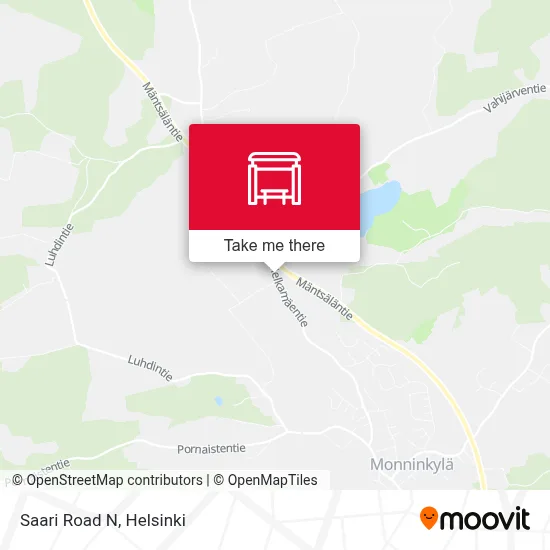 Saari Road N map