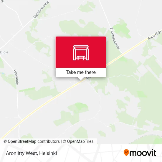 Aroniitty West map